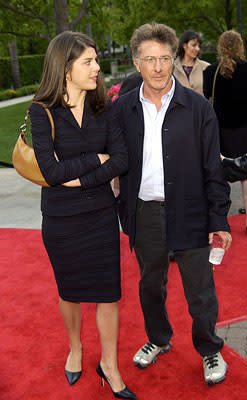 Dustin Hoffman and daughter Jenna at the LA premiere of Paramount's Changing Lanes