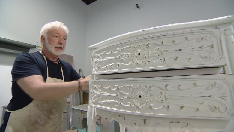 Through paint and patience, this craftsman gives furniture a second life