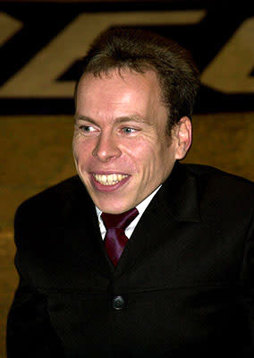 Warwick Davis at the London premiere of Warner Brothers' Harry Potter and The Sorcerer's Stone