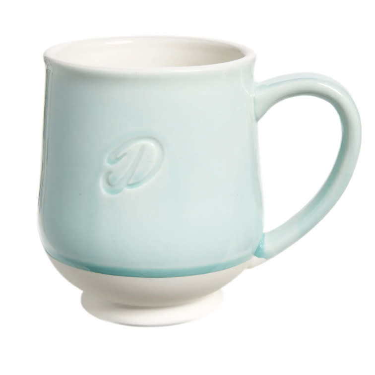 tag Reactive Speckle Monogram Mug