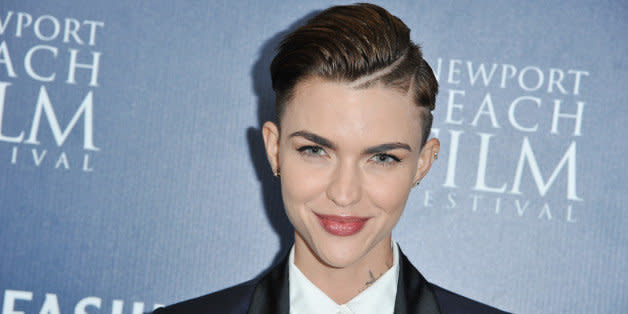 Ruby Rose arrives at the 2014 Newport Beach Film Festival Screening of "Around The Block" on Saturday, April 26, 2014 in Costa Mesa, Calif. (Photo by Richard Shotwell/Invision/AP) (Photo: )