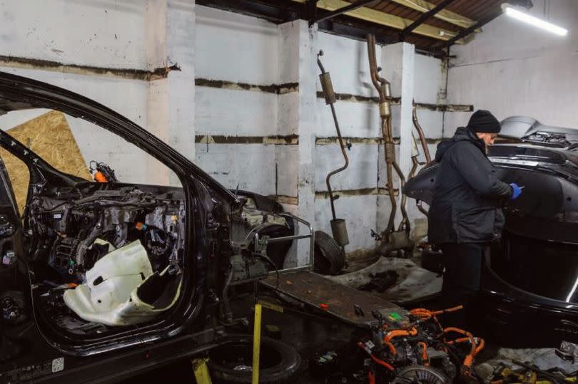 WMP have issued guidance on how to spot a chop shop