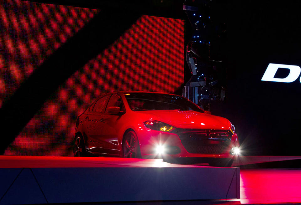 This is the 2013 Dodge Dart, the Alfa Romeo-based small car that's Chrysler's best chance to win compact car shoppers since the Neon was first introduced. It's a sharp looking entry -- even if it has a few too many options.