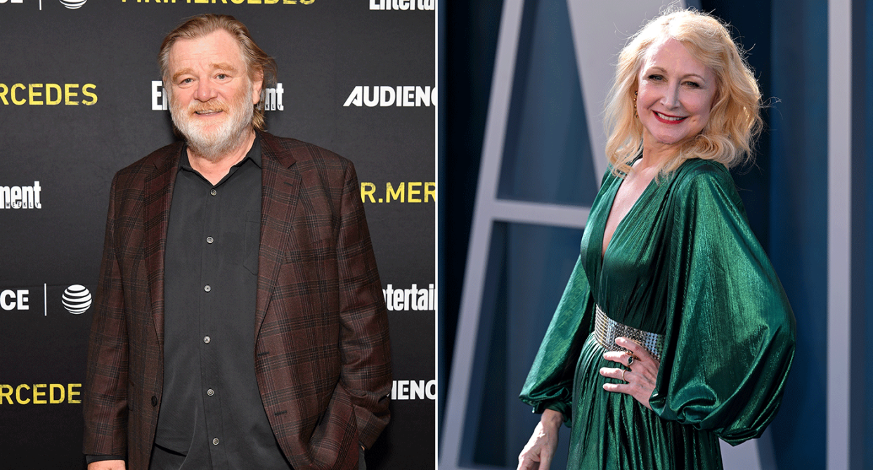 Brendan Gleeson and Patricia Clarkson are the new stars of State of the Union. (Getty)