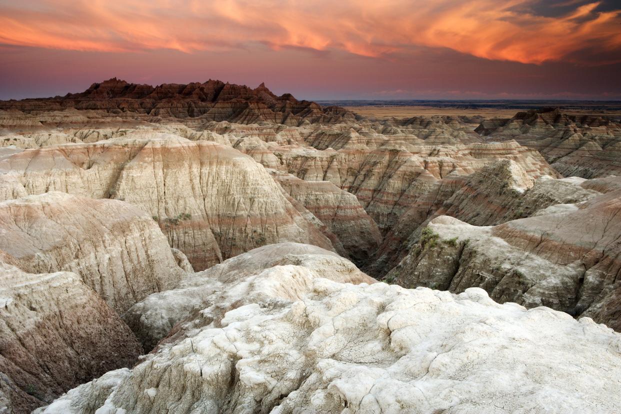 Badlands National Park in South Dakota