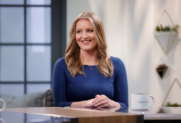 Lawyer Jenna Ellis, seen here on the set of the TV show 