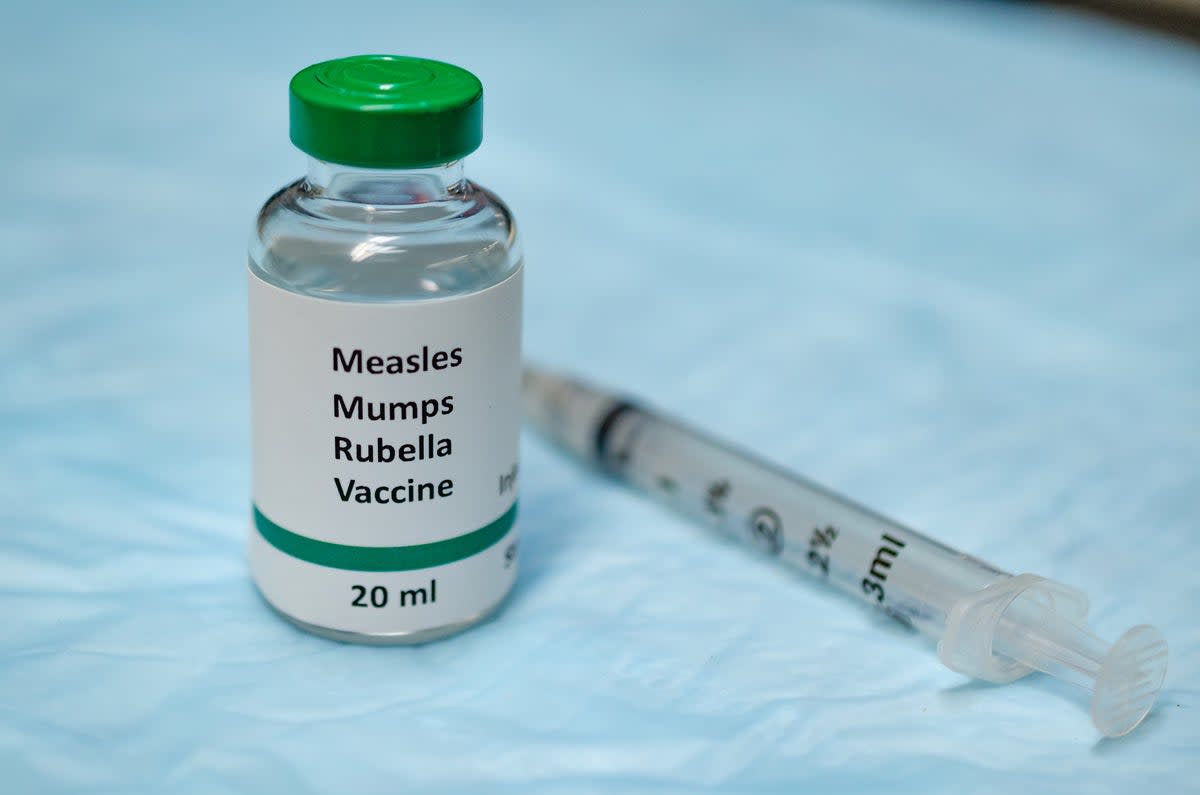 Measles vaccine coverage in the UK is at its lowest level in a decade (Getty Images/iStockphoto)