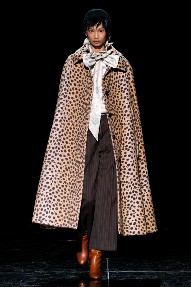 <p>A look from the Marc Jacobs Fall 2019 collection. Photo: Imaxtree</p>