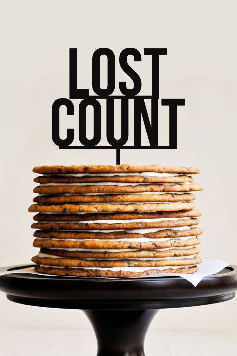 Lost Count Cake Topper