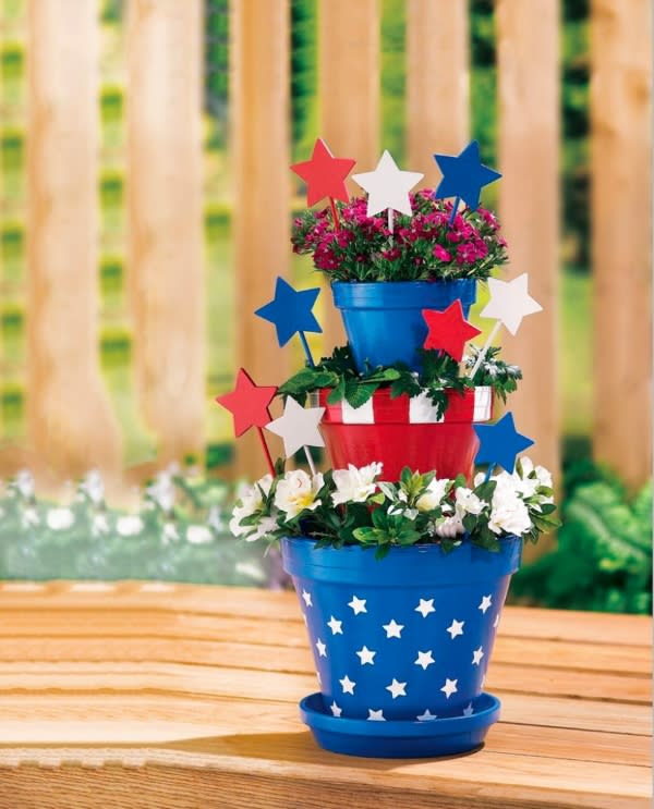 Memorial Day crafts: Planter 