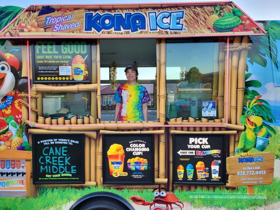 Kona Ice will be offering free shaved ice for Chill Out Day for taxpayers.