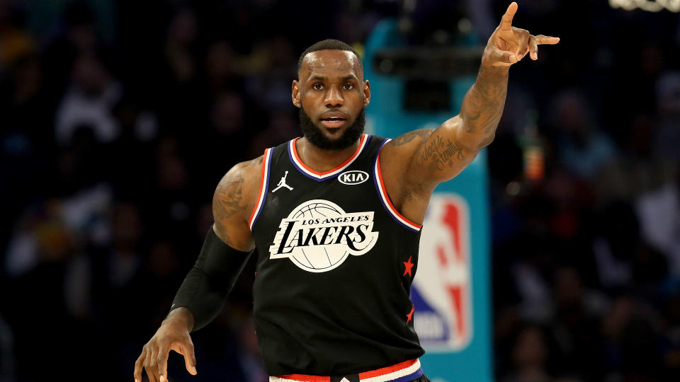 It’s LeBron James’ time to lead the Lakers. (AP)