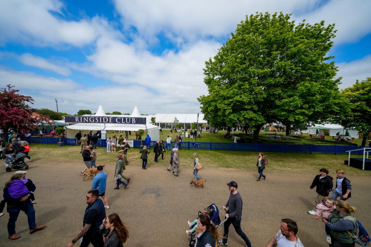 A tenth of visitors to the Suffolk Show felt it was a great place to do business, a study found <i>(Image: Suffolk Agricultural Association)</i>