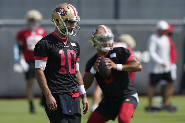 The Shanaplan: How is 49ers QB Jimmy Garoppolo handling the QB competition  with Trey Lance? - Niners Nation