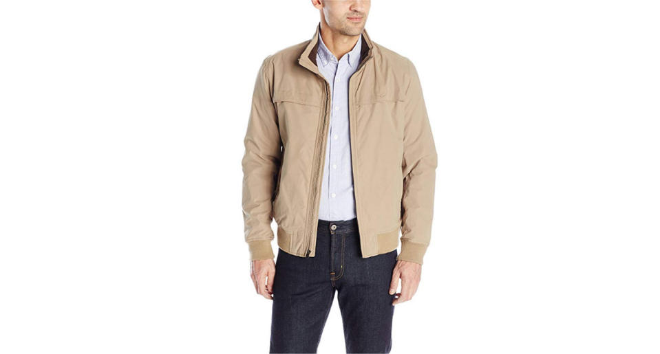 Dockers Men's Microtwill Golf Bomber Jacket (Photo: Amazon)