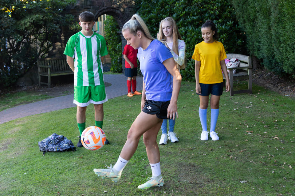 Hemp says her post-Euros goal is to continue to inspire as many girls and boys to be involved as possible (Channel 4/PA)