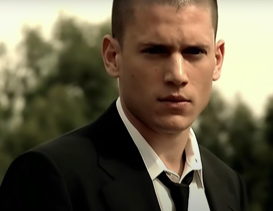 Wentworth Miller stars opposite Mariah Carey in her "We Belong Together" video