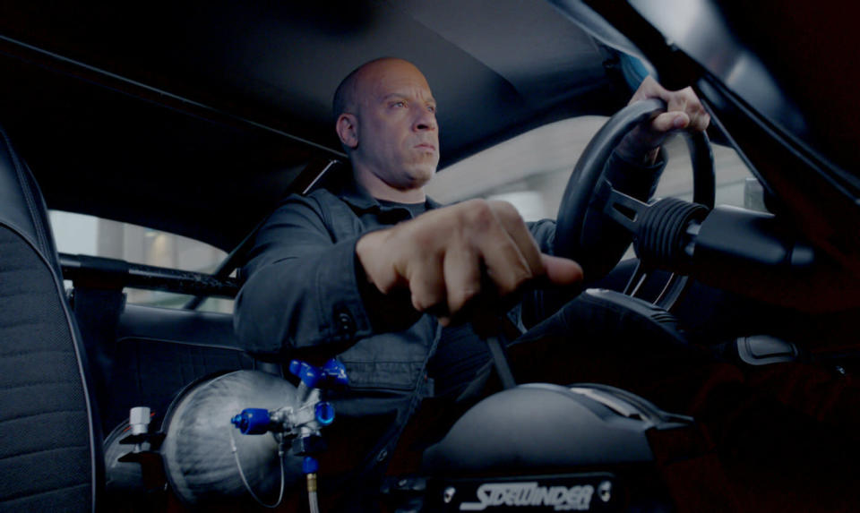 Vin Diesel in The Fate of the Furious (Credit: Universal)