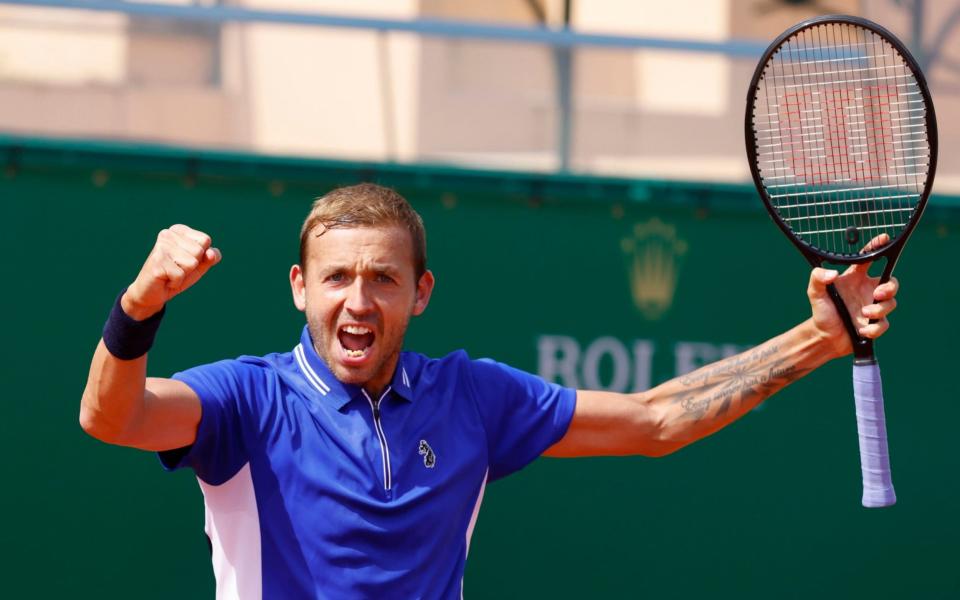 Dan Evans is into the Monte Carlo Masters semi-finals - REUTERS