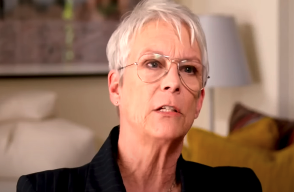 Closeup of Jamie Lee Curtis