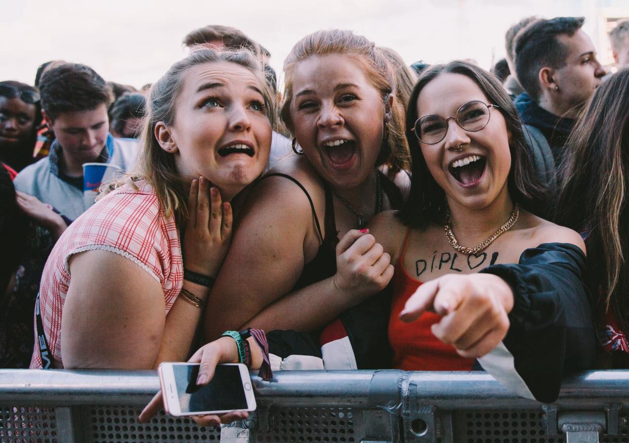 Festivalgoers at Diplo during Field Day Festival 2019 (Ben Perry/Shutterstock)
