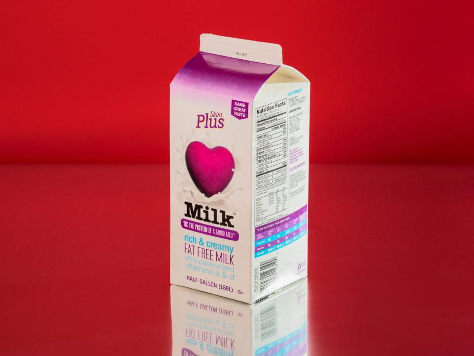 Milk Tasting fat free milk