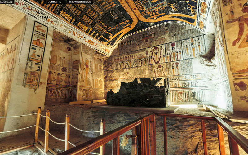 Tomb of Ramses IV, Valley of the Kings, Egypt