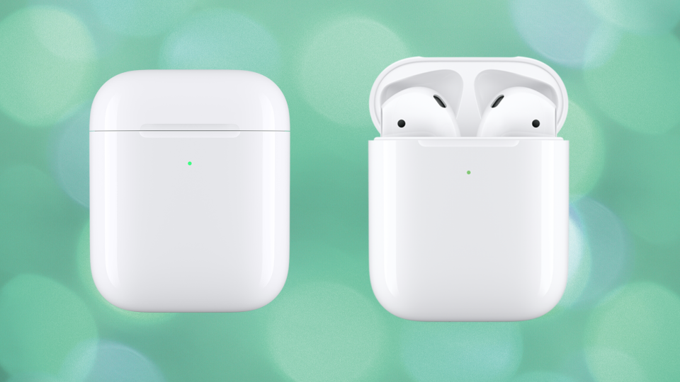 Save 25 percent on these Apple AirPods (wireless charging case). (Photo: Apple)