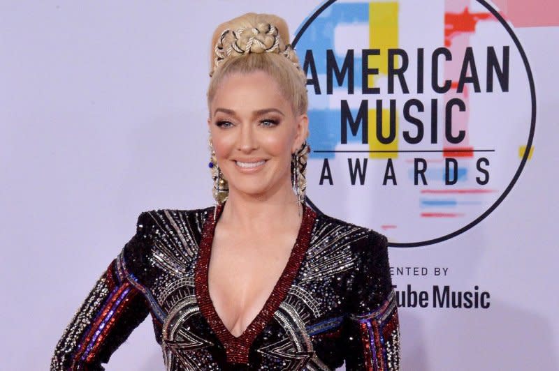 Erika Jayne attends the American Music Awards in 2018. File Photo by Jim Ruymen/UPI