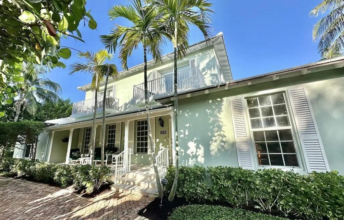 A 1950s-era house at 1554 N. Ocean Way has sold for a recorded $8.2 million to a company linked to the neighbor next door.