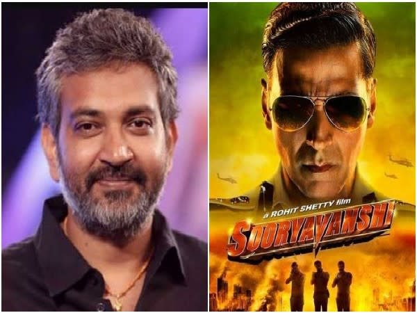 SS Rajamouli, Poster of 'Sooryavanshi' (Image source: Instagram)