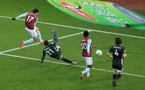 Trezeguet scores the 93rd-minute winner - Credit: &nbsp;Simon Stacpoole/Offside/Offside via Getty Images