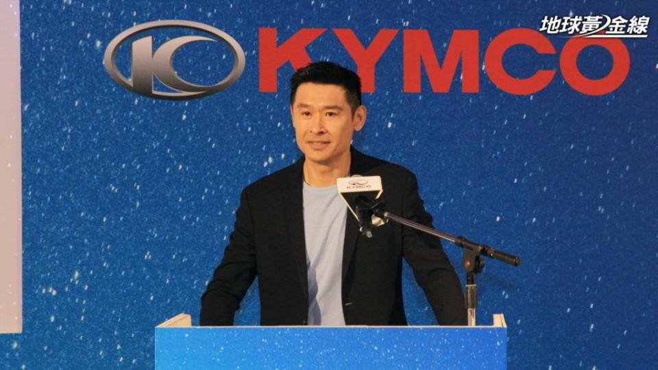 Kymco集團柯勝峯董事長親自現身主持，並宣布 第二波優惠方案。(圖片來源/ 地球黃金線)