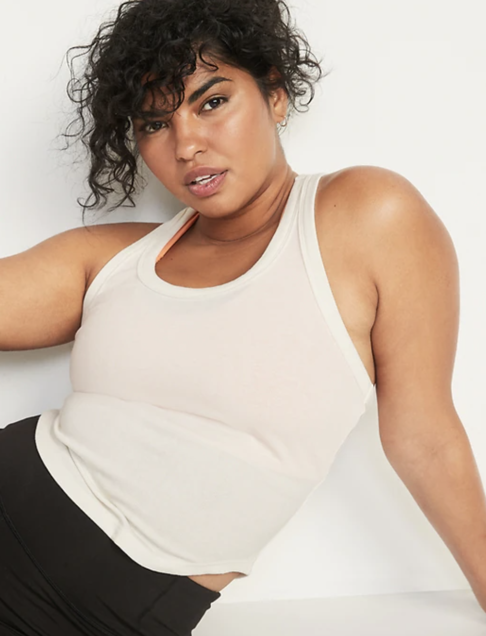 UltraLite Racerback Rib-Knit All-Day Tank Top (photo via Old Navy)