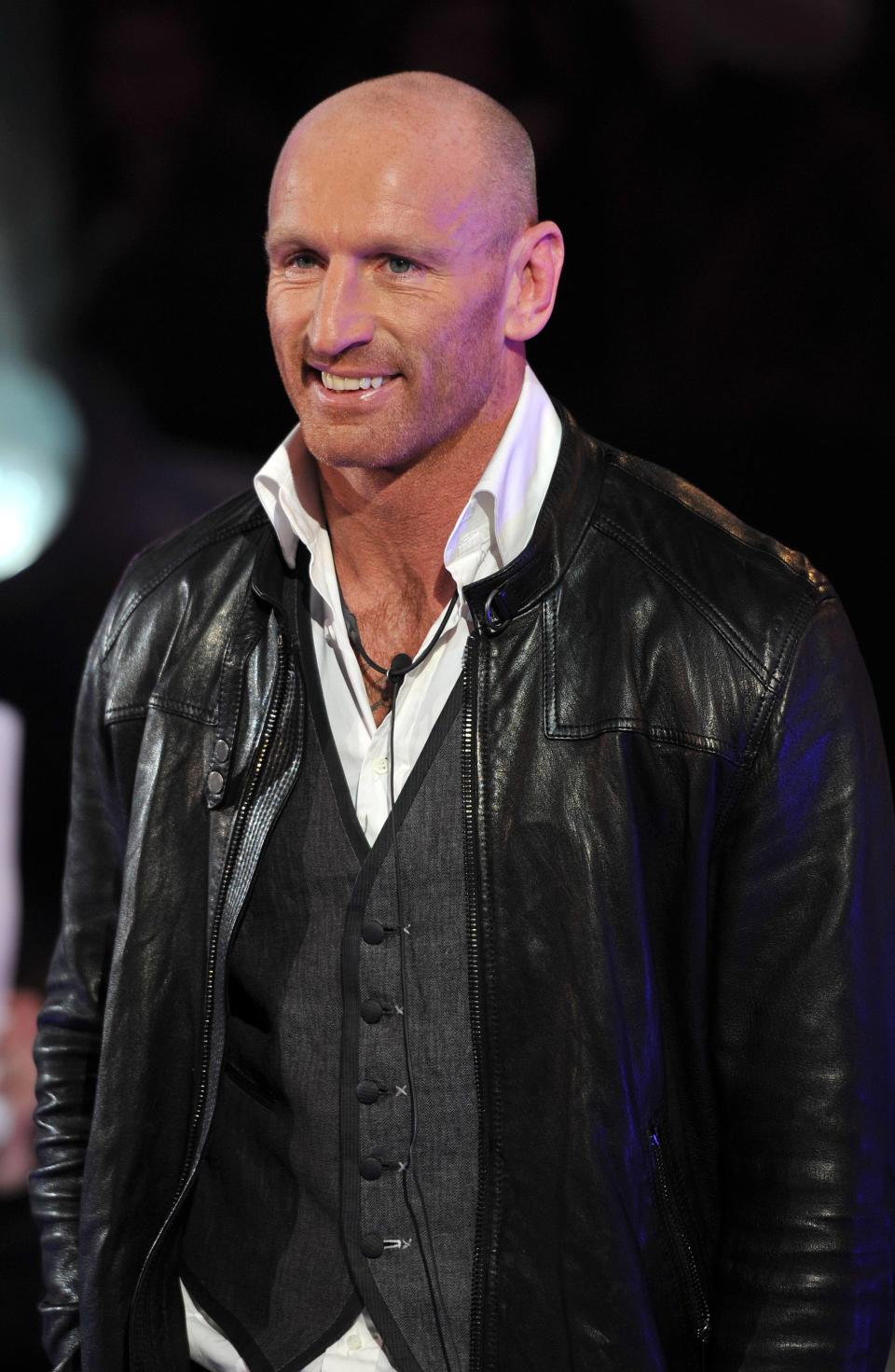 Welsh rugby player Gareth Thomas at CBB launch night.