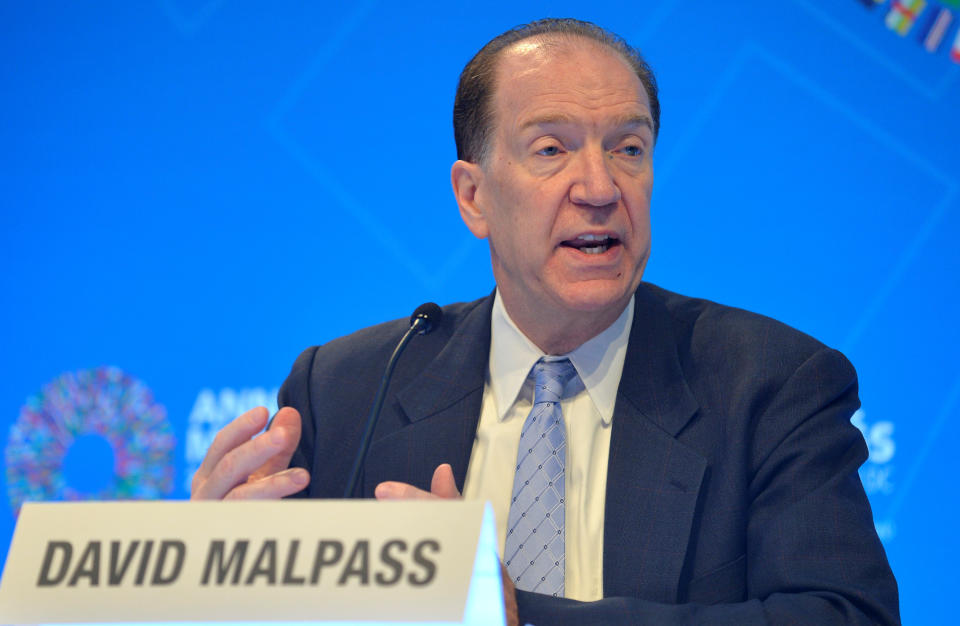 World Bank President David Malpass