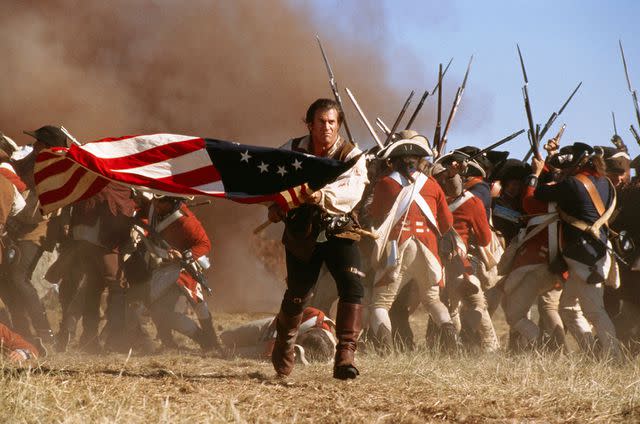 <p>Columbia Pictures/courtesy Everett Collection</p> Mel Gibson in 'The Patriot'