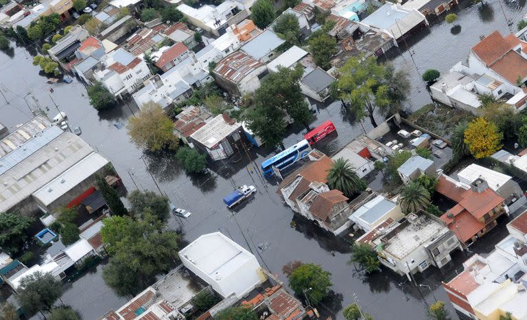 Así quedó La Plata tras la inundación