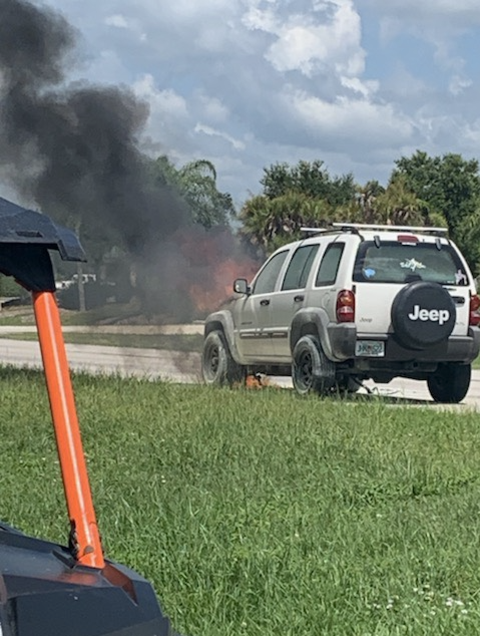 Two teens' car exploded, but their bible survived the fire unscathed (Credit: Sevyn Shock)