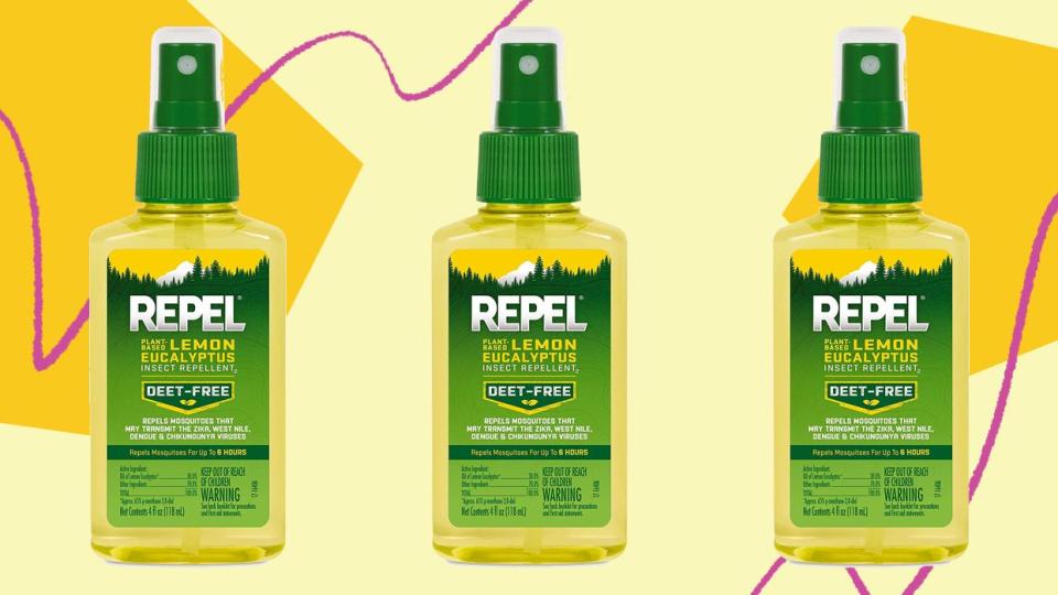 The best natural bug spray without DEET is only <a href="https://amzn.to/2TGeLL4" target="_blank" rel="noopener noreferrer">$5 on Amazon</a>. (Photo: HuffPost Finds)