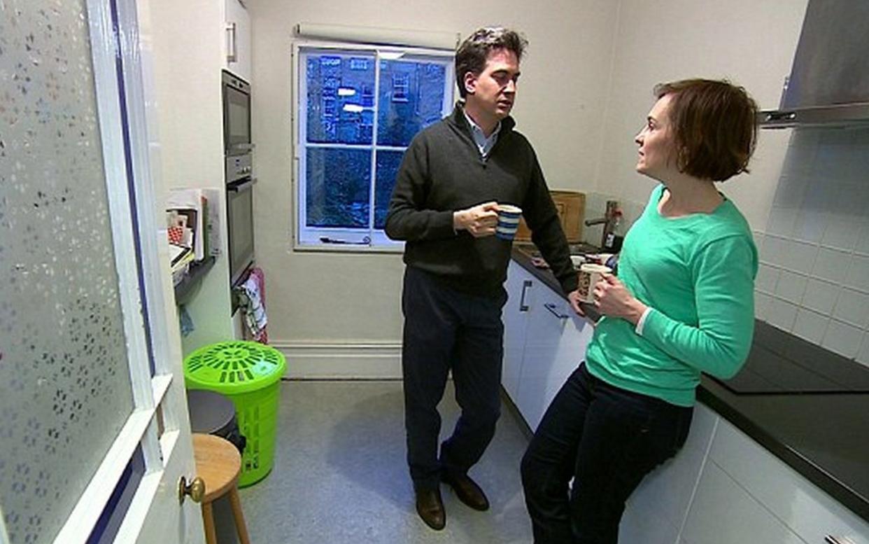 Ed Miliband was dubbed ‘two kitchens Miliband’