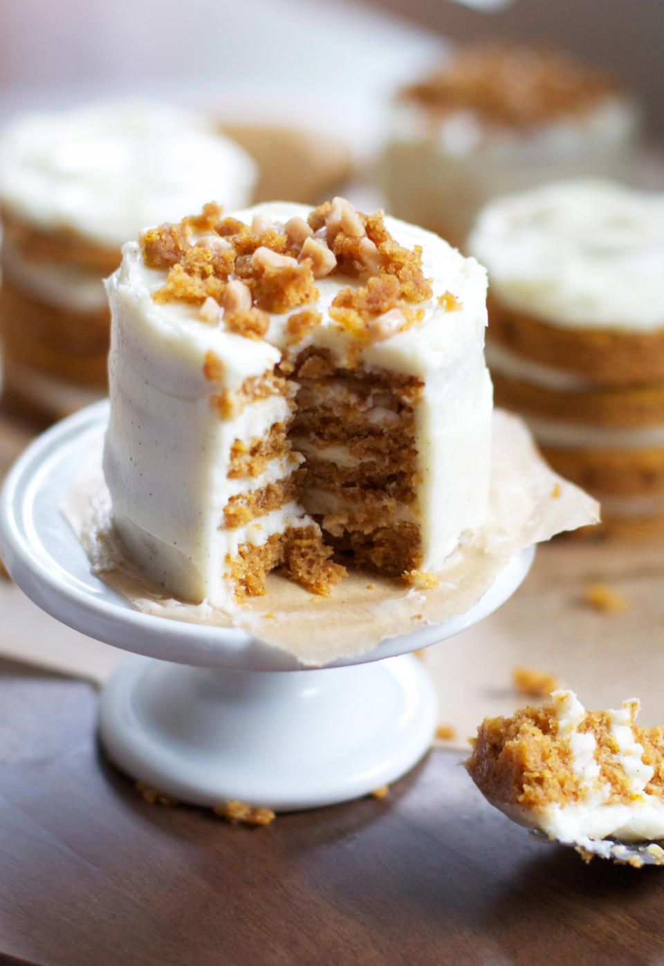 Mini Pumpkin Layer Cake