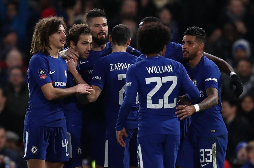 Chelsea reached the quarter-finals with a 4-0 win over Hull City Photo: Getty Images