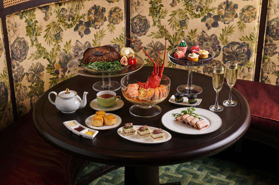 The Tea Lounge is known for its decadent high tea buffet (Photo: Conrad Singapore Orchard)