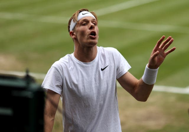 Denis Shapovalov was unable to take his chances