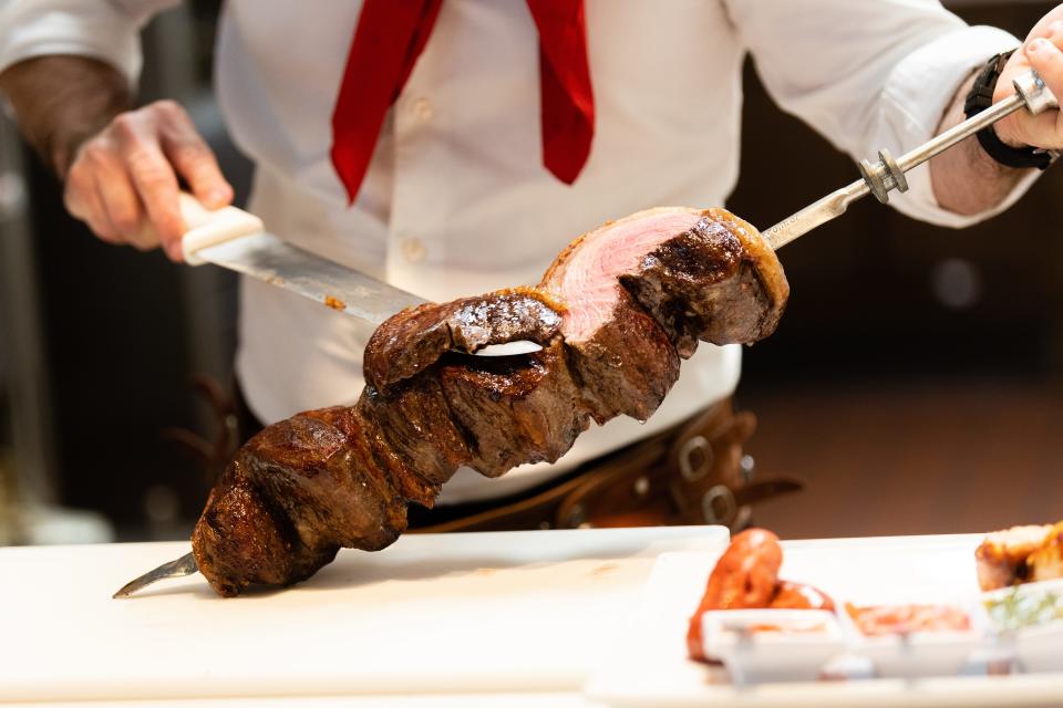 Picanha Brazilian Steakhouse, at the Palisades Center in West Nyack, is all about offering an authentic Brazilian steakhouse experience, where gauchos expertly carve meat tableside.