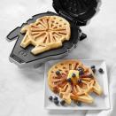 <p><strong>Williams-Sonoma</strong></p><p>williams-sonoma.com</p><p><strong>$49.95</strong></p><p><a href="https://go.redirectingat.com?id=74968X1596630&url=https%3A%2F%2Fwww.williams-sonoma.com%2Fproducts%2Fstar-wars-millennium-falcon-waffle-maker&sref=https%3A%2F%2Fwww.goodhousekeeping.com%2Fholidays%2Fgift-ideas%2Fg29624061%2Fstar-wars-gifts%2F" rel="nofollow noopener" target="_blank" data-ylk="slk:Shop Now;elm:context_link;itc:0;sec:content-canvas" class="link ">Shop Now</a></p><p>Go from batter to waffle in 12 parsecs. This waffle maker looks like the Millennium Falcon when closed, and also makes Falcon-shaped waffles. It's the best breakfast in the galaxy!</p>