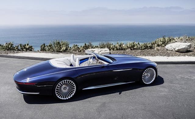 The Mercedes-Maybach 6 Concept Is a 738-Horsepower Electric Luxury