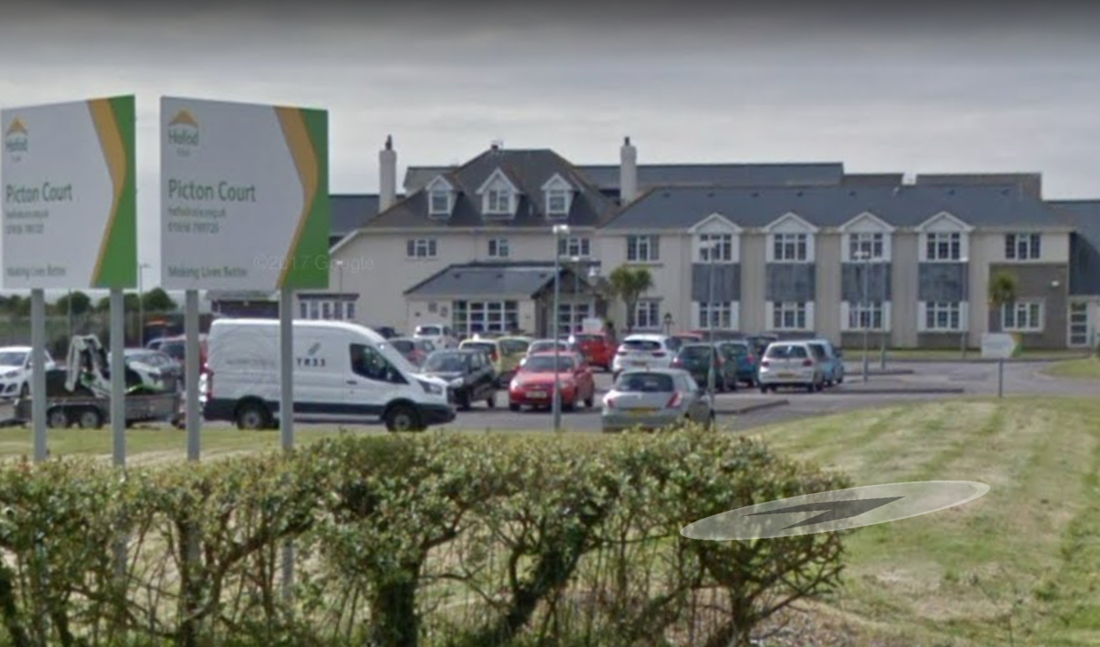 David and Carol Richards were handed a fine on their way back from visiting her mother at a care home. (Google Maps)