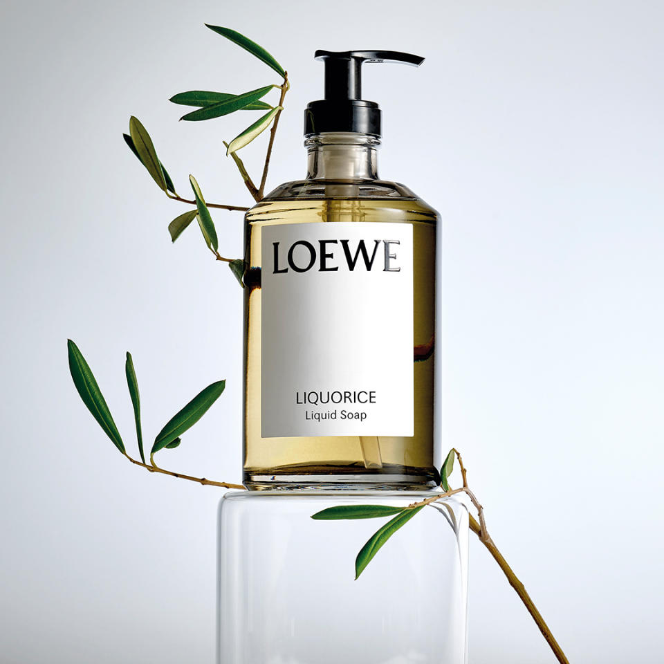 Loewe’s Liquorice liquid soap.